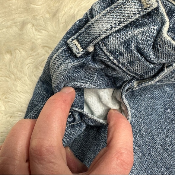 Osh Kosh Jean Shorts Knee Length Size 4 - Picture 3 of 16